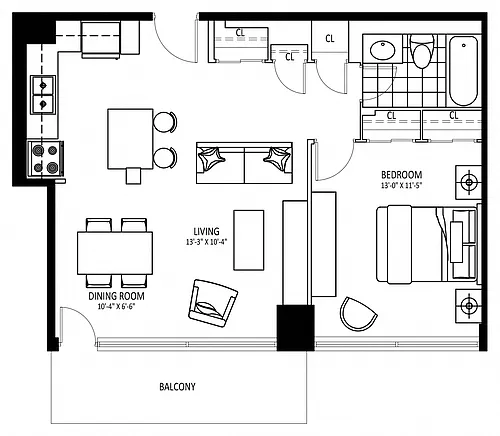 Floor plan 403