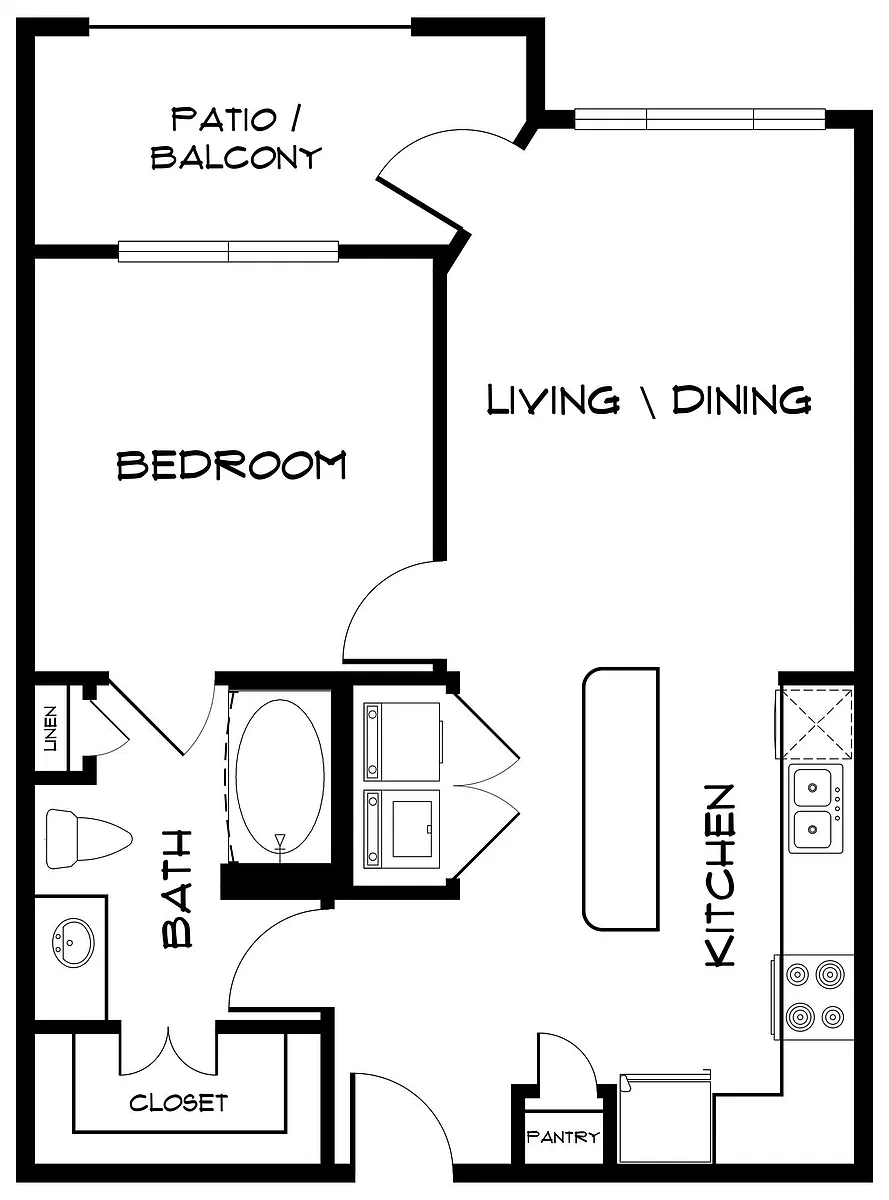 Floor plan A1P