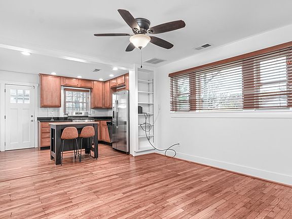 Living room looking toward dining / kitchen area