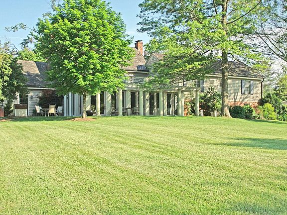 rear view of main house
