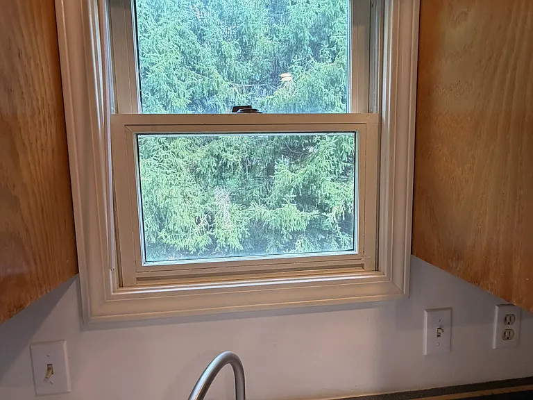 View from kitchen sink