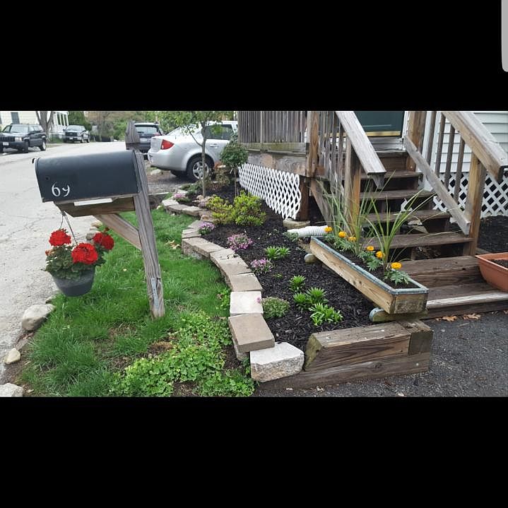 Outside