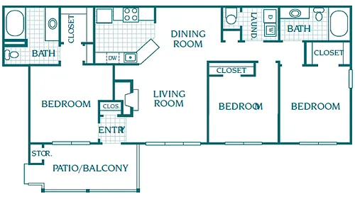 Floor plan C1