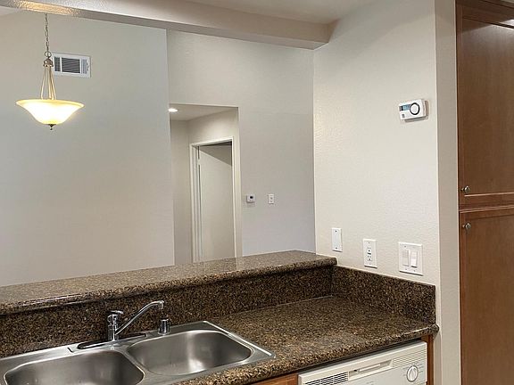 Kitchen with Granite counters