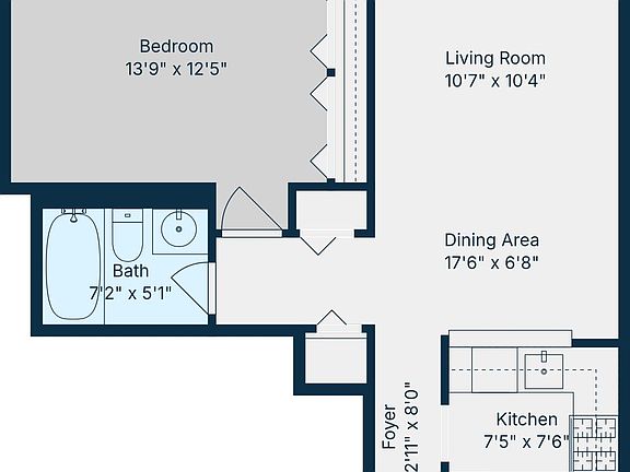 2nd image of 270 W 17th St APT 11A