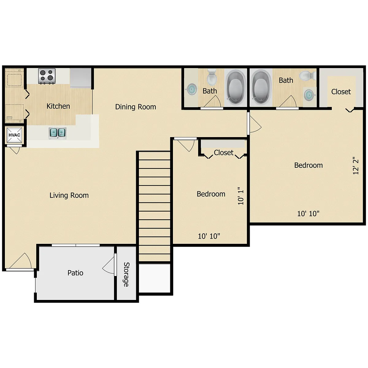 Floor plan Heron