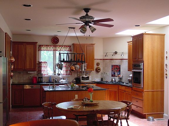 Cherry Cabinets in Kitchen