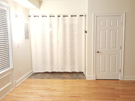 French doors into apartment