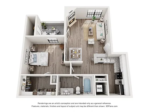 Floor plan Pine A1