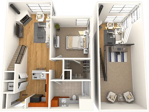 Floor plan A6L