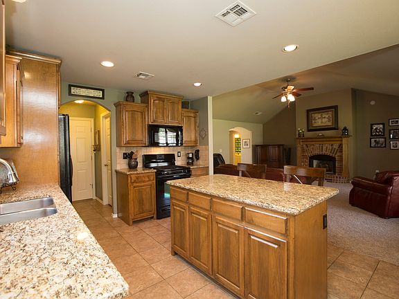 Open Kitchen with Large Pantry