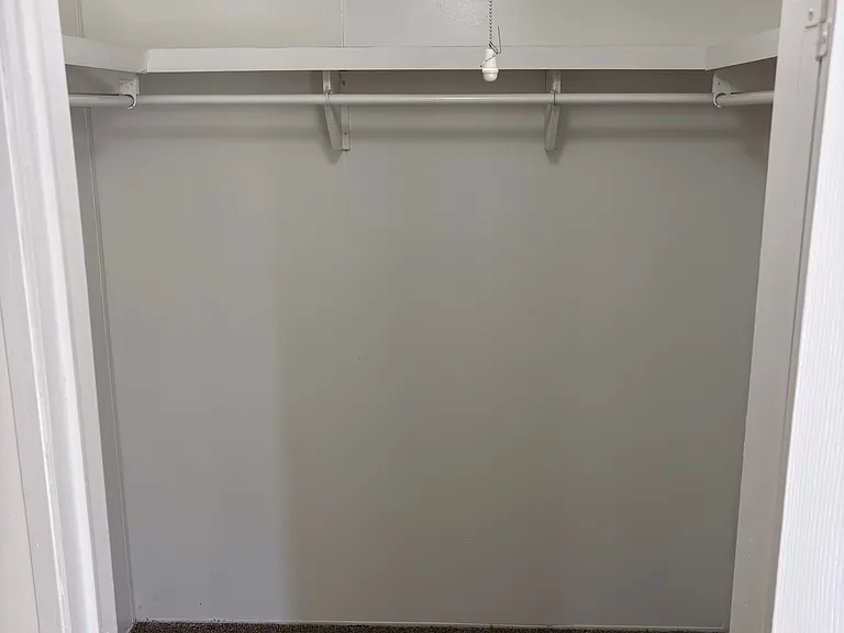 Master walk-in closet