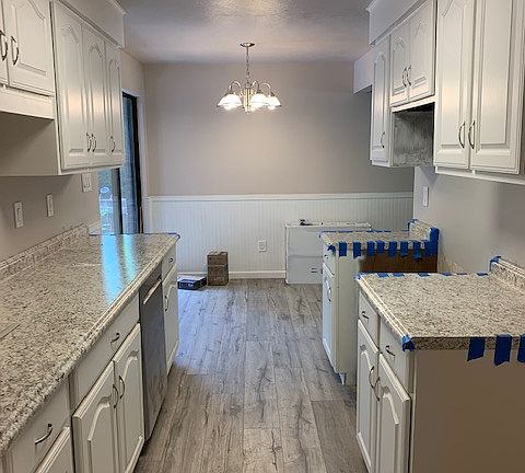 Kitchen, Dining Rm