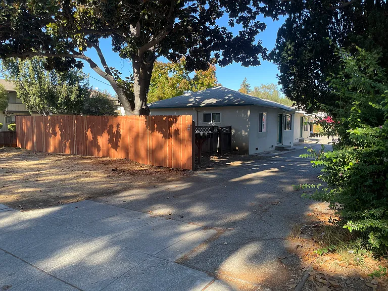 Driveway / view from street. Unit is rear unit.