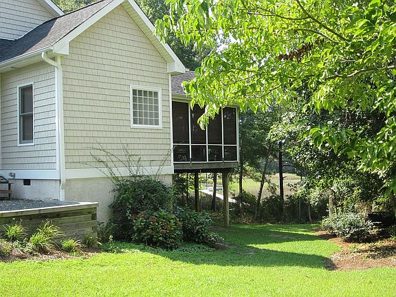 screen porch and dock