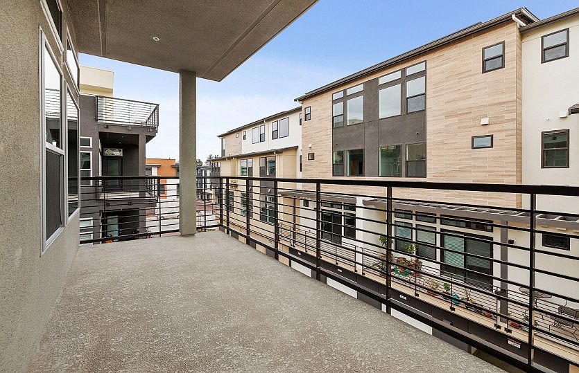 Balcony off of gathering room