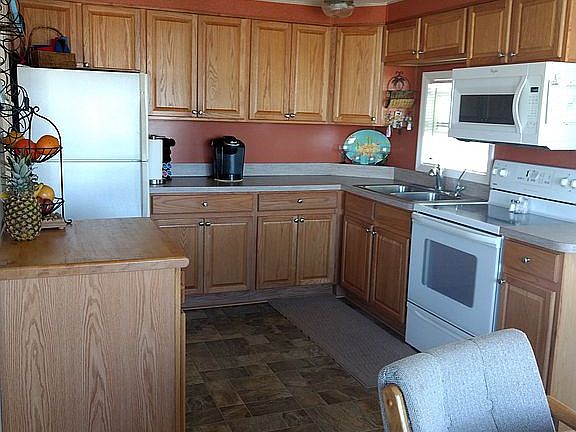 spacious updated kitchen 
