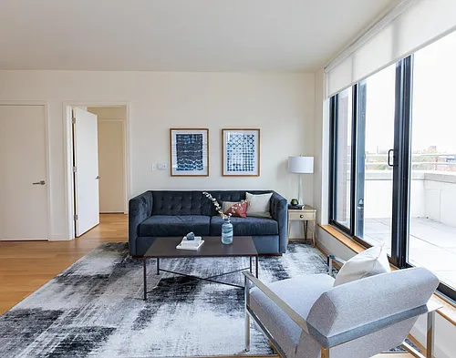 Floor plan One Bedroom Private Terrace 634