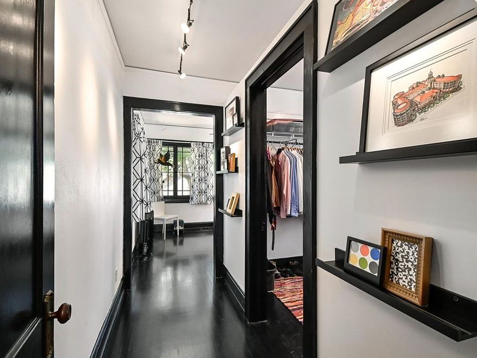 Master bedroom hallway