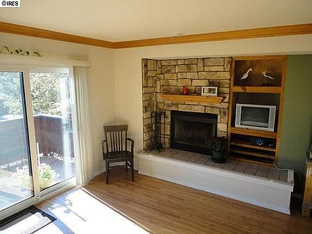 Fireplace, patio 