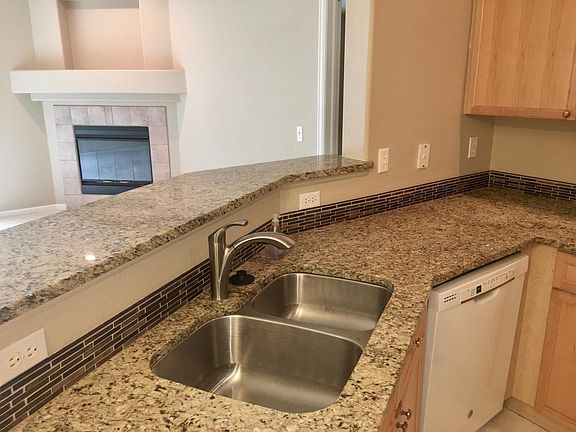 Kitchen featuring granite countertops