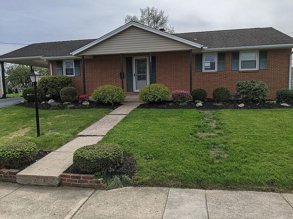 Front of home.