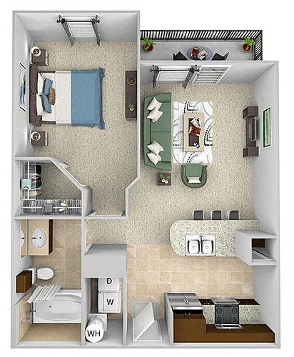 Floor plan A1