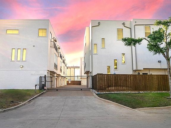 Small community with gated secure entry/exit.