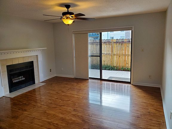 Living Room with sliding doors to patio.