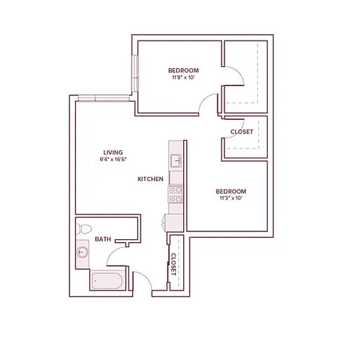Floor plan A17D