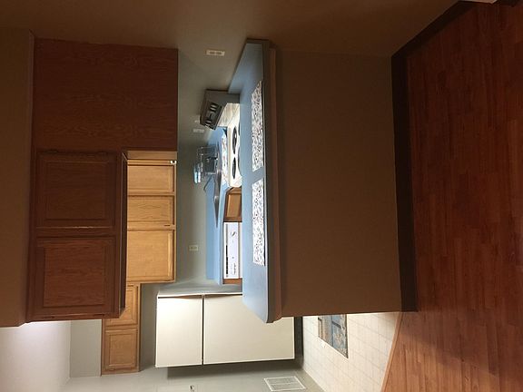 Kitchen view walking in