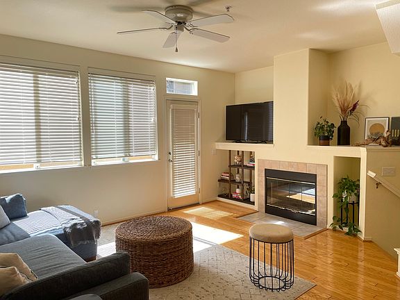 Built in fireplace