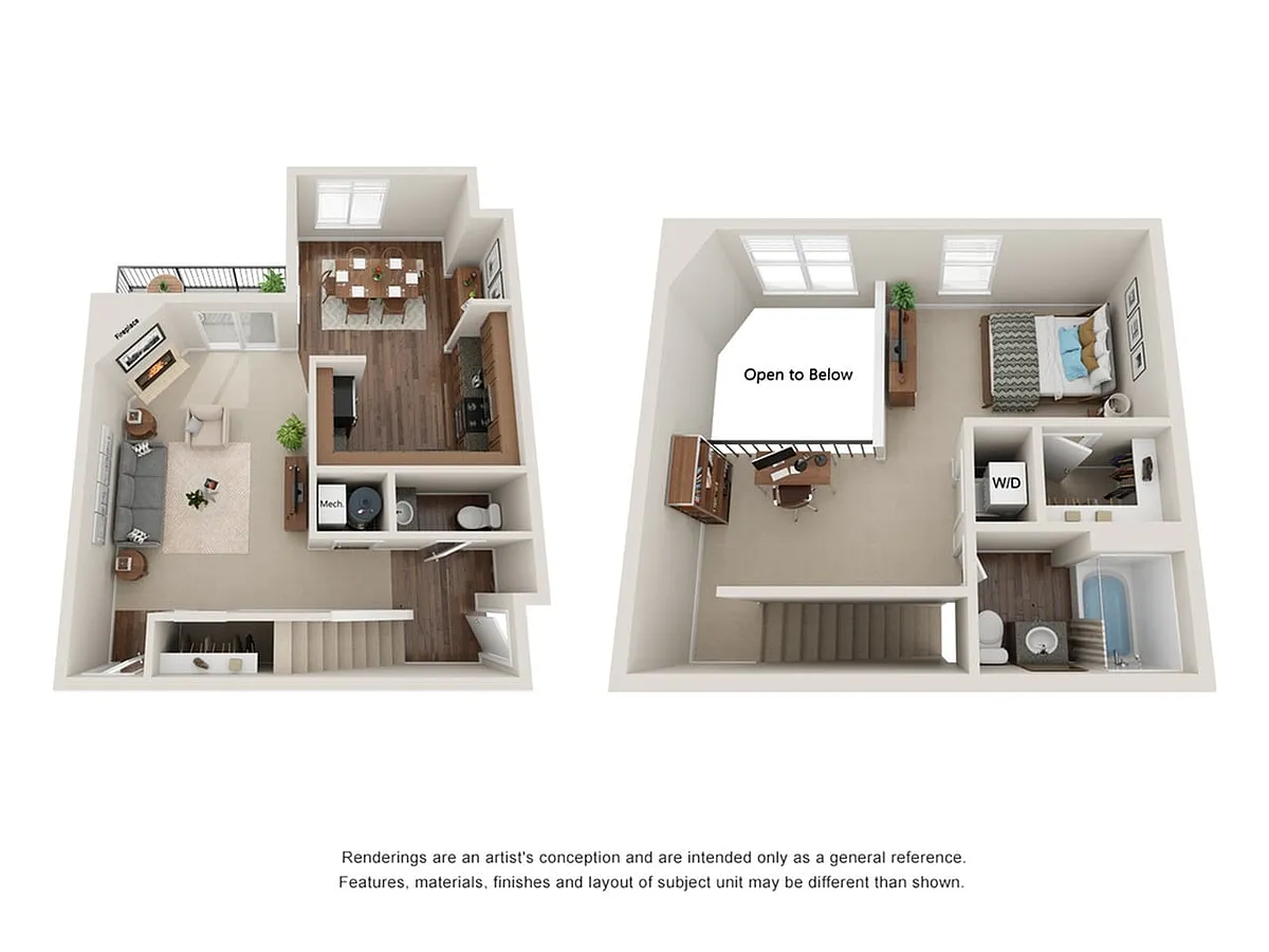 Floor plan F Renovated