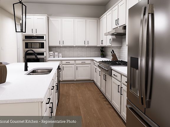 The Crystal Beach - Optional Cooktop Kitchen