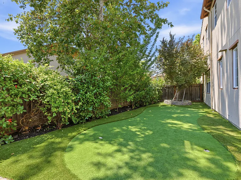 Backyard - Mini Golf Area