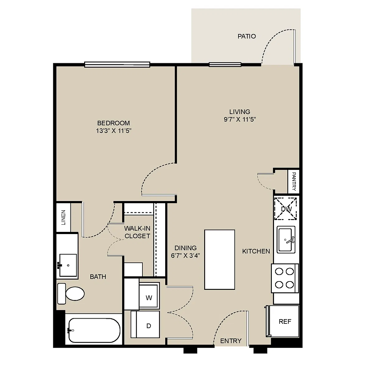 Floor plan A1
