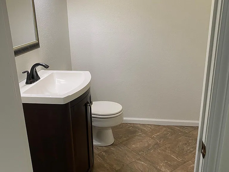 1/2 Bath with Extra Laundry hookups