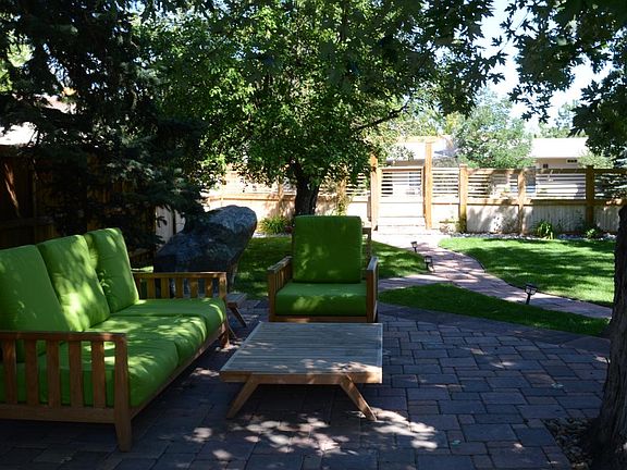 Front patio upper level