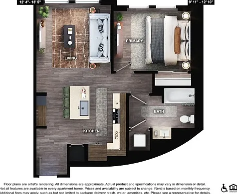 A4 | 1x1 | 732 sf A4 | 1x1 | 732 sf