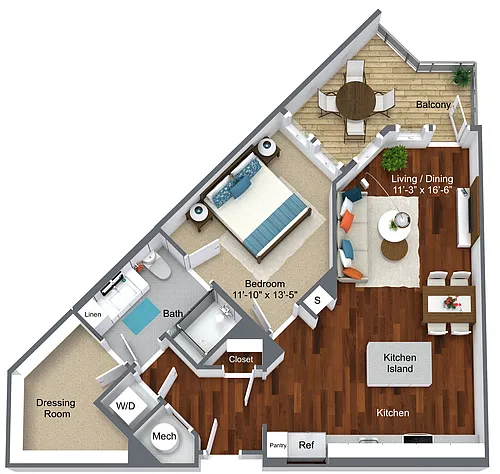 Floor plan Berwyn