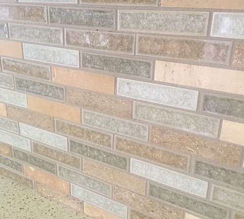 Kitchen backsplash and Solid Surface tops