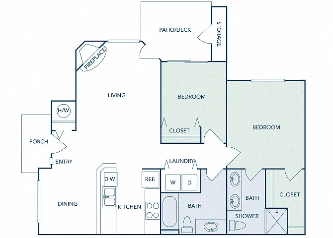 Floor plan B3