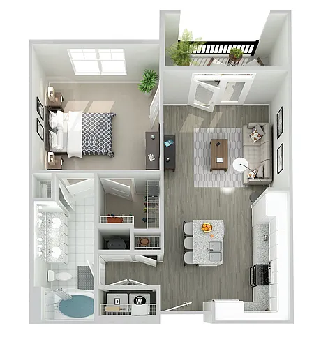 Floor plan A1A
