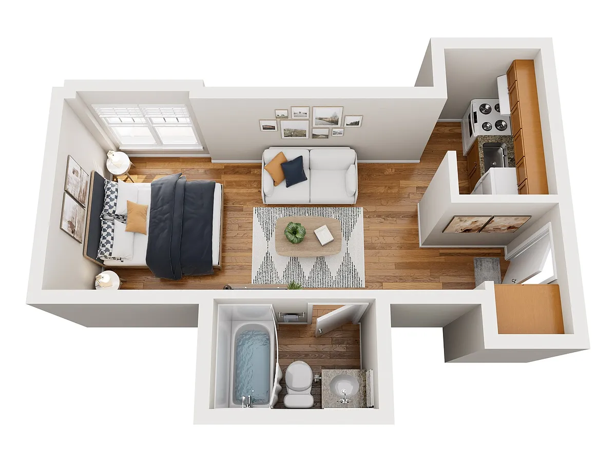 Floor plan Studio