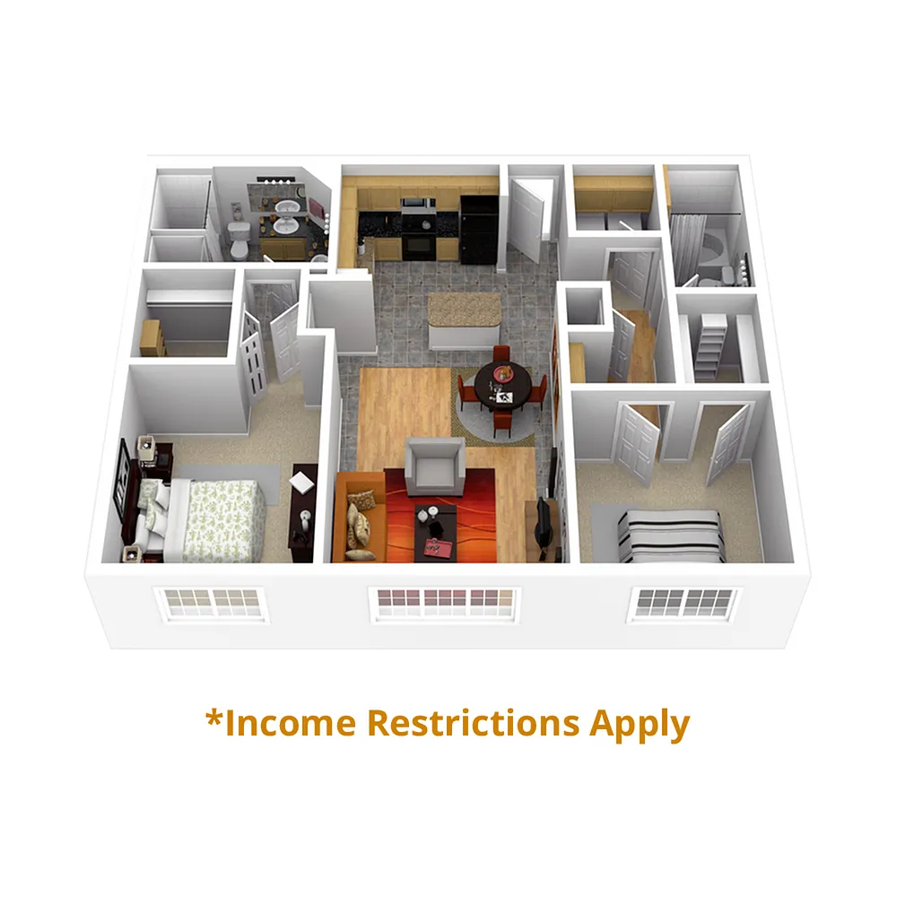 Floor plan B2.P8