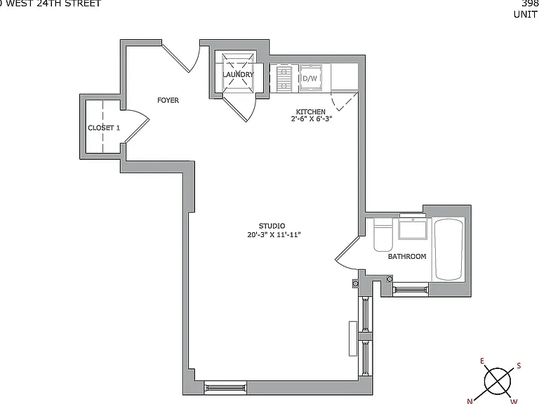 225 W 23rd St #2203M — Photo 5