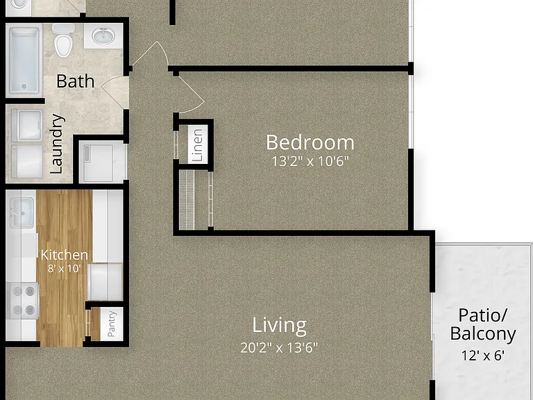 2 Bedroom/2 Bath 2 Bedroom/2 Bath
