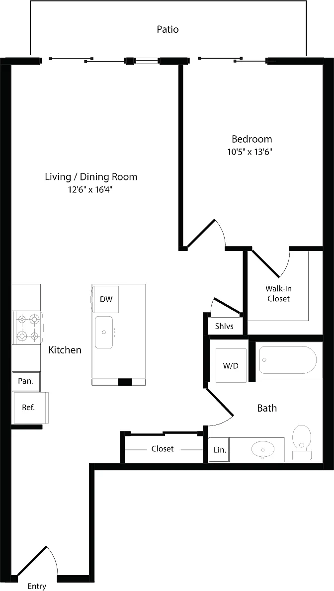 Floor plan A1 West