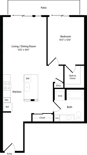 Floor plan A1 West