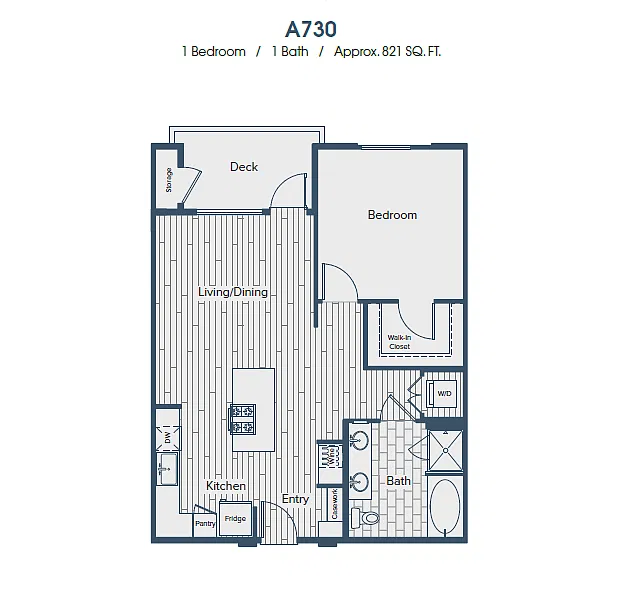 Floor plan A730